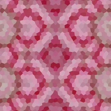 Kaleidoscopic low poly triangle style vector mosaic background Stock Illustration