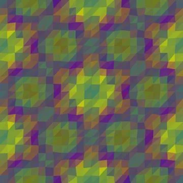 Kaleidoscopic low poly triangle style vector mosaic background Stock Illustration