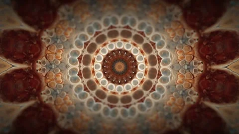 Kaleidoscopic mandala pattern Stock Footage 328788268