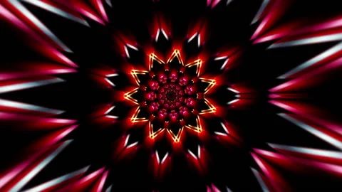Kaleidoscopic motion background Video stock 158149652