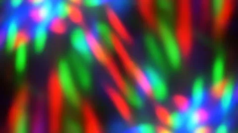 Kaleidoscopic motion of multicolor disco lights Stock Footage 150090327