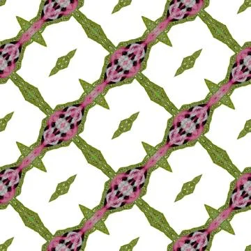 Kaleidoscopic ornamental pattern Stock Illustration