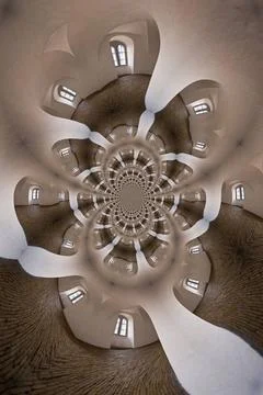 Kaleidoscopic Pattern of Architecture Kaleidoscopic Pattern of Architectur... Stock Photos