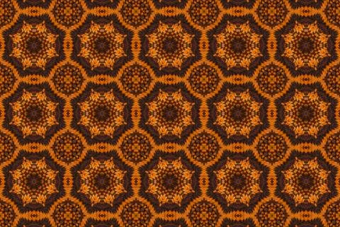 Kaleidoscopic pattern, background Stock Photos