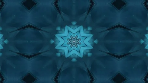 A kaleidoscopic pattern featuring water textures and vibrant colors. Stock Footage 292594843