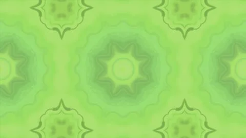 Kaleidoscopic pattern flashes brightly on black background. Motion. Bright Stock Illustration