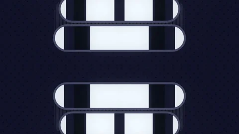 Kaleidoscopic pattern of multicolored lines and dots 3d rendering loop animation Stock Footage 194414778