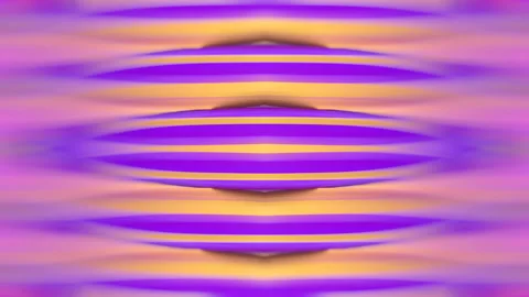 Kaleidoscopic pattern of swirling shapes. 3d rendering loop animation HD Stock Footage 219643213