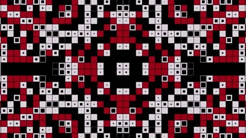 Kaleidoscopic Patterns for Dynamic VJ Loop Music Videos at Concerts Stock Footage 293444437