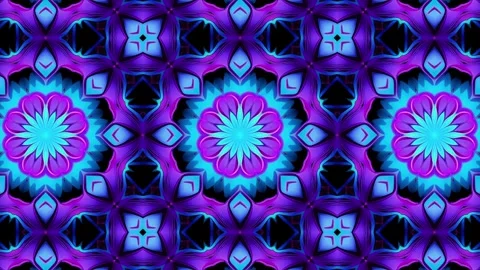 Kaleidoscopic Prism Delight Stock Footage 256996891