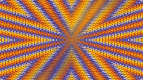 Kaleidoscopic Prism Light Refraction Geometric Demonstration Stock-Footage 341787602