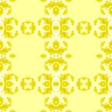 Kaleidoscopic seamless generated texture Stock Illustration