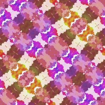 Kaleidoscopic seamless pattern. Abstract background 스톡 일러스트
