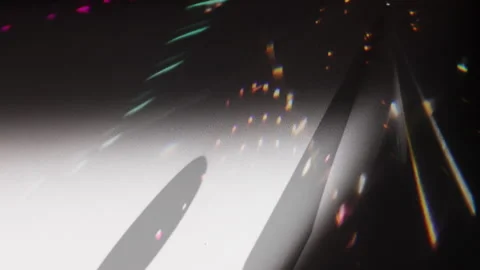 Kaleidoscopic Shapes: Abstract Patterns in a Shifting Spectrum Stock Footage 304466017