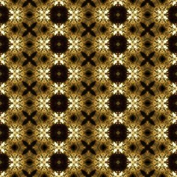 Kaleidoscopic sunset seamless generated texture Stock Illustration