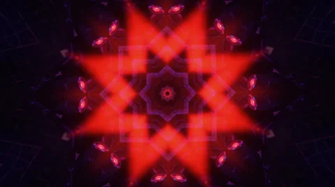 Kaleidoscopic video background Stock Footage 33733870