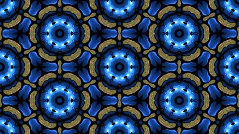 Kaleidoscopic vj seamless loop Stock Footage 72917633