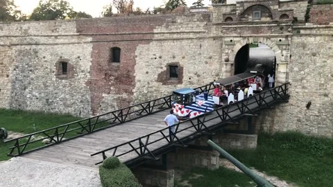 Kalemegdan Belgrade Stock Footage 209976836