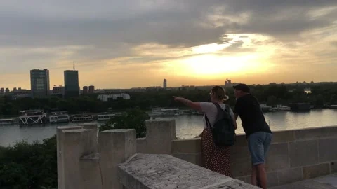 Kalemegdan Belgrade Stock Footage 210002819