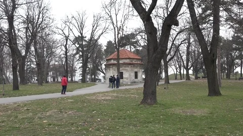 Kalemegdan park in Belgrade 動画素材 70467363