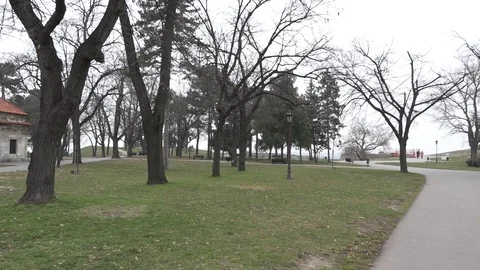 Kalemegdan park in Belgrade 動画素材 70467717