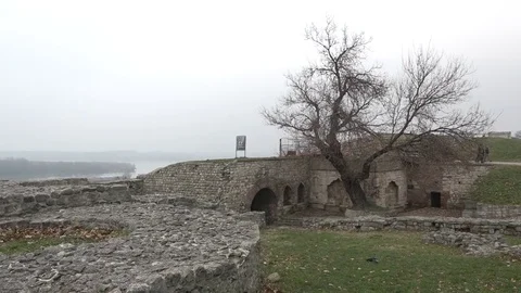 Kalemegdan park in Belgrade Stock Footage 70490085