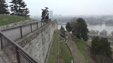 Kalemegdan park in Belgrade 動画素材 70490867