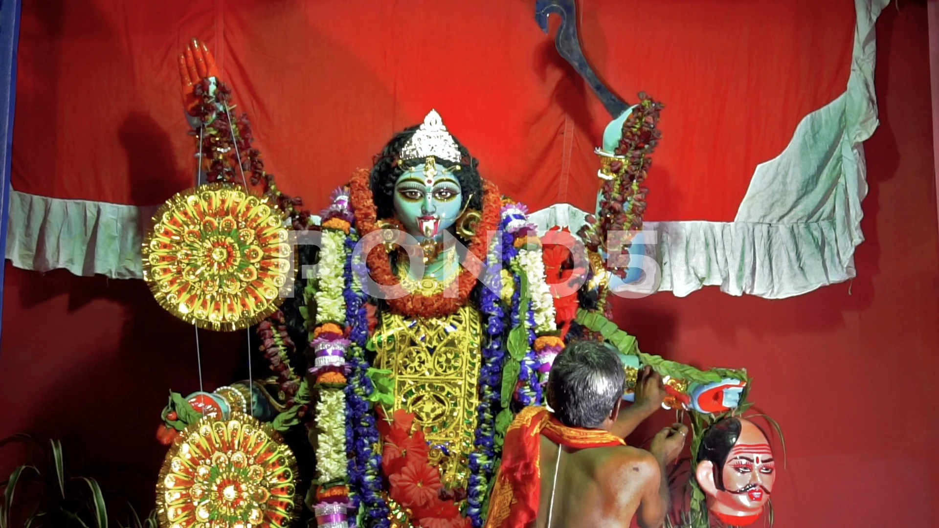 Kali Puja at Kolkata, India | Stock Video | Pond5