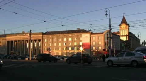 Kaliningrad Main Square Stock Footage 22239749