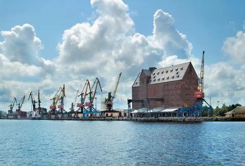 Kaliningrad port Stock Photos