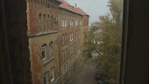 Kaliningrad window oldcity Stock Footage 202667707