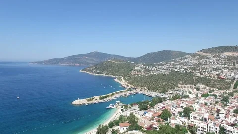 Kalkan Turkey  Stock Footage 77611001