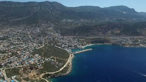 Kalkan Turkey  Stock Footage 77611102