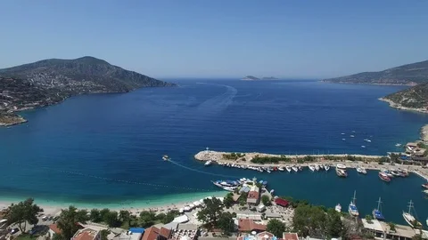 Kalkan Turkey  Stock Footage 77611126