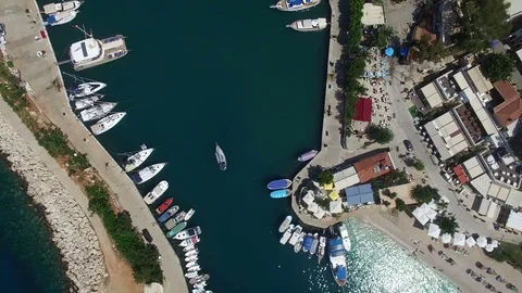 Kalkan Turkey  Stock Footage 77611154