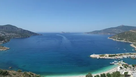 Kalkan Turkey  Stock Footage 77611166