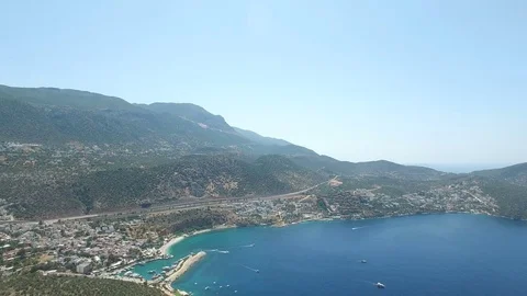 Kalkan Turkey  Stock Footage 77630722