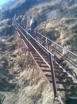 Kalsubai Range Foto stock
