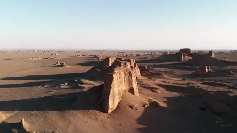 Kaluts desert Iran Stock Footage 141190326
