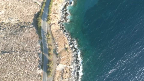 Kalymnos shoreline Stock Footage 217935826