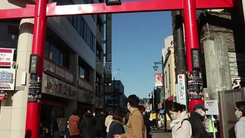 Kamakura walk Stock Footage 159646087