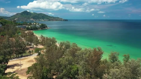 Kamala Beach, Phuket, Thailand Stock Footage 138242567