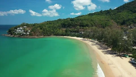 Kamala Beach, Phuket, Thailand Stock Footage 138242575