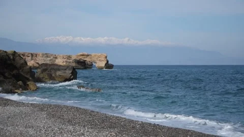 Kamarola window in Crete Stock Footage 269054679