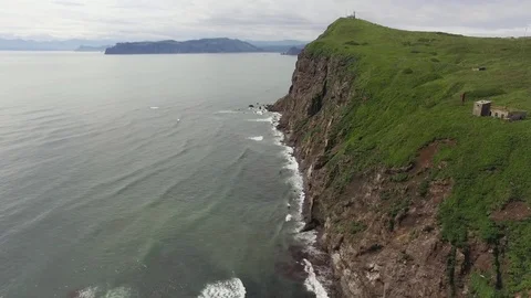 Kamchatka Mys Mayachnyy Video stock 74007658