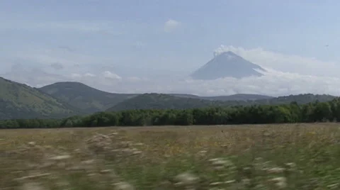 Kamchatka roads Stock Footage 52485535