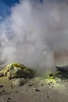 Kamchatka volcano Stock Photos