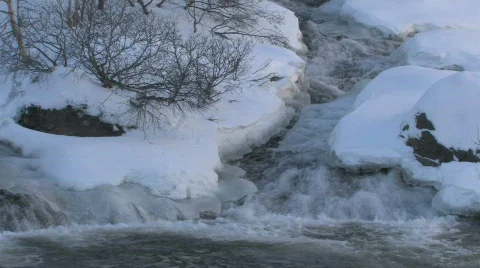 Kamchatka, winter Video stock 577153