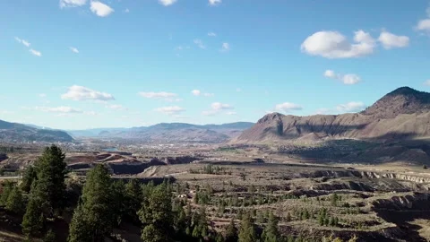 Kamloops city scape Vídeos de archivo 200158284