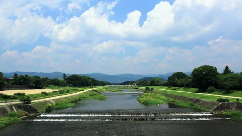 Kamo River Stock-Footage 330582264